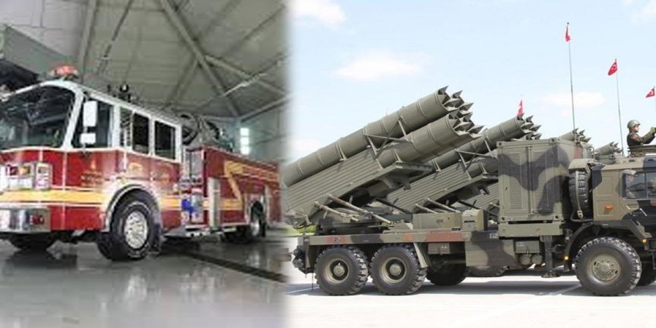 Milyon dolarlık füze rampaları, itfaiye aracı olarak İBB’ye satılmış: Beton kıramıyor