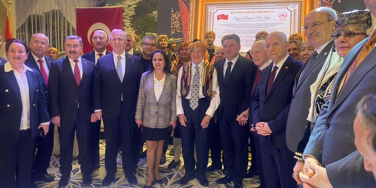 Rahmi Koç, Ankara’da “Seymenbaşı” İlan Edildi