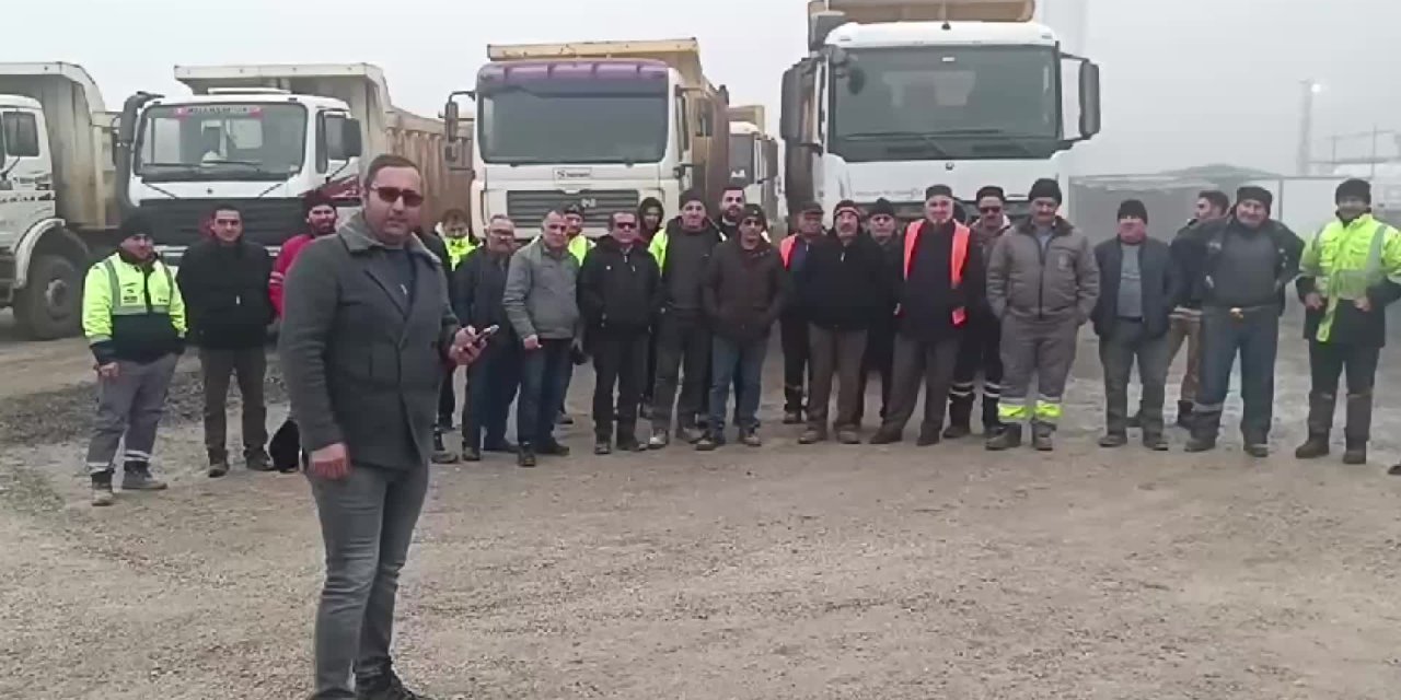 Çorum Kırkdilim tünellerinde greve giden 21 işçinin işine son verildi