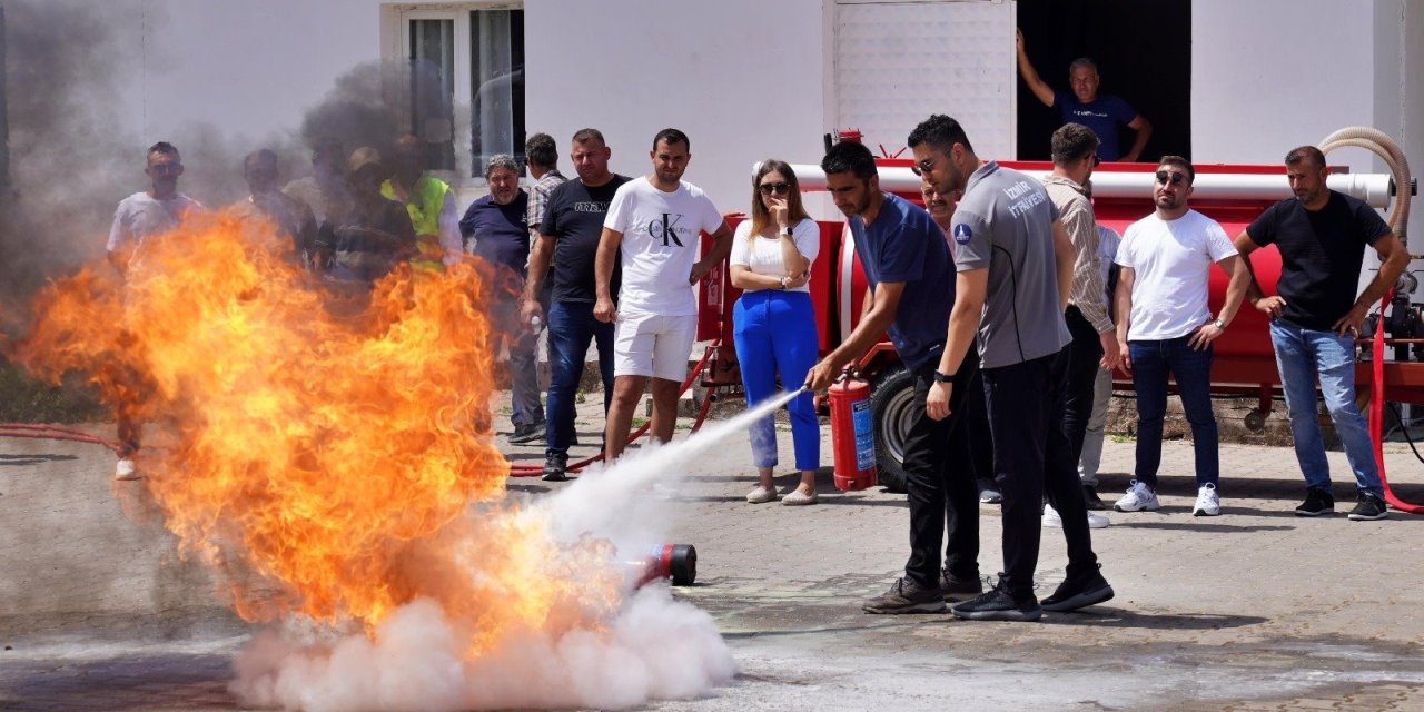 İzmir Büyükşehir Belediyesi’nden yangın güvenliğine sıkı denetim