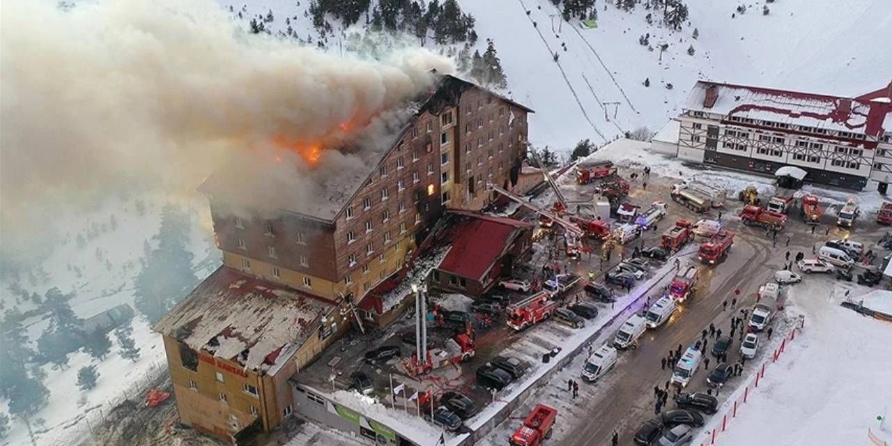 Bolu'da yanan otelin 13 sayfalık bilirkişi raporu çıktı