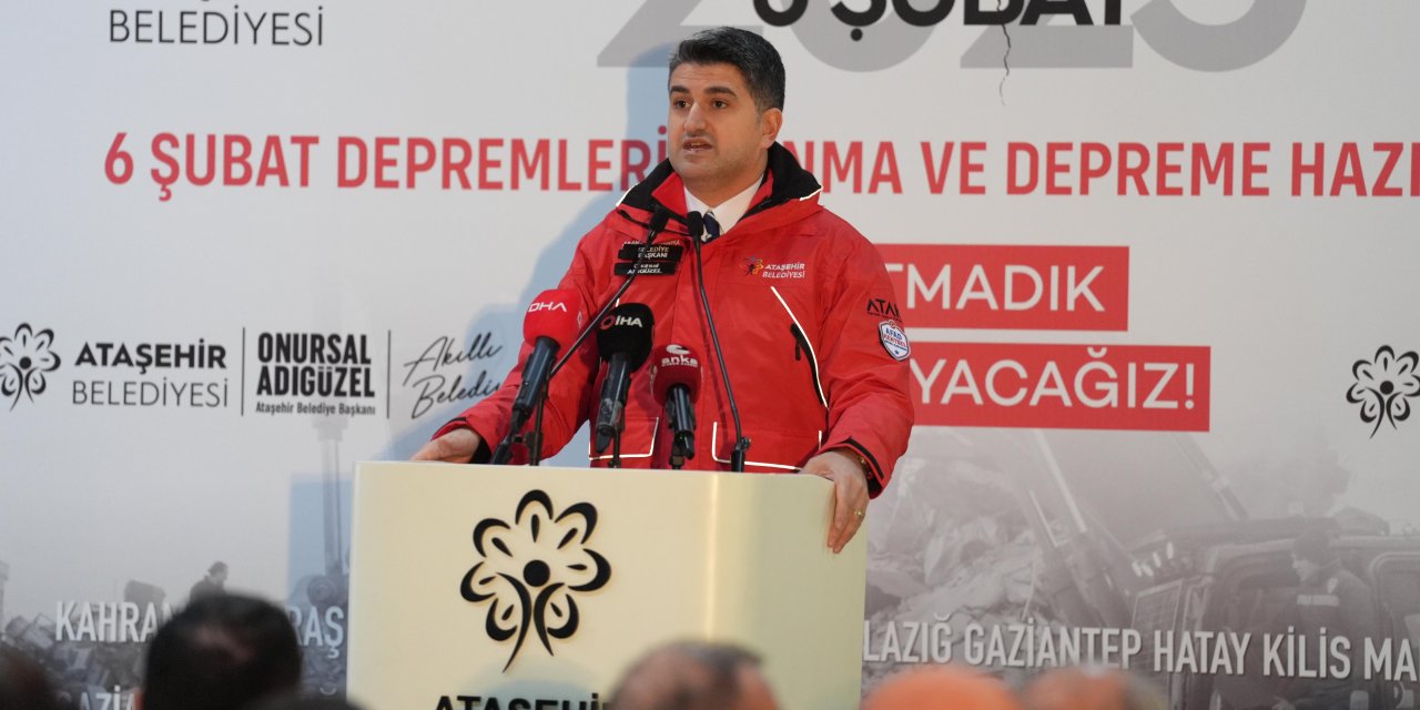 Ataşehir Belediyesi'nden ‘Depreme hazırlıkta’ örnek olacak proje