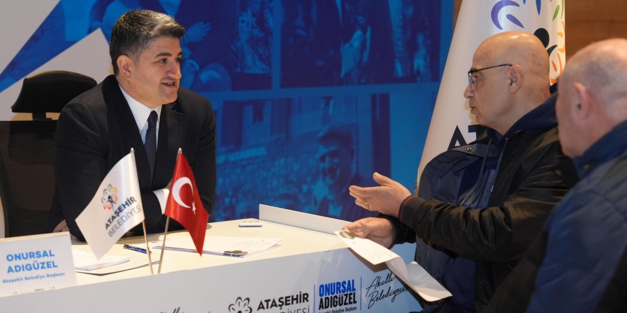 Halk Buluşmaları Başladı: Başkan Adıgüzel Daha Yaşanabilir Bir Ataşehir İçin Vatandaşlarla Bir Araya Geldi