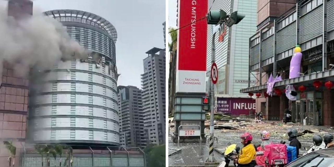 Tayvan’da alışveriş merkezinde patlama: 5 ölü, 7 yaralı