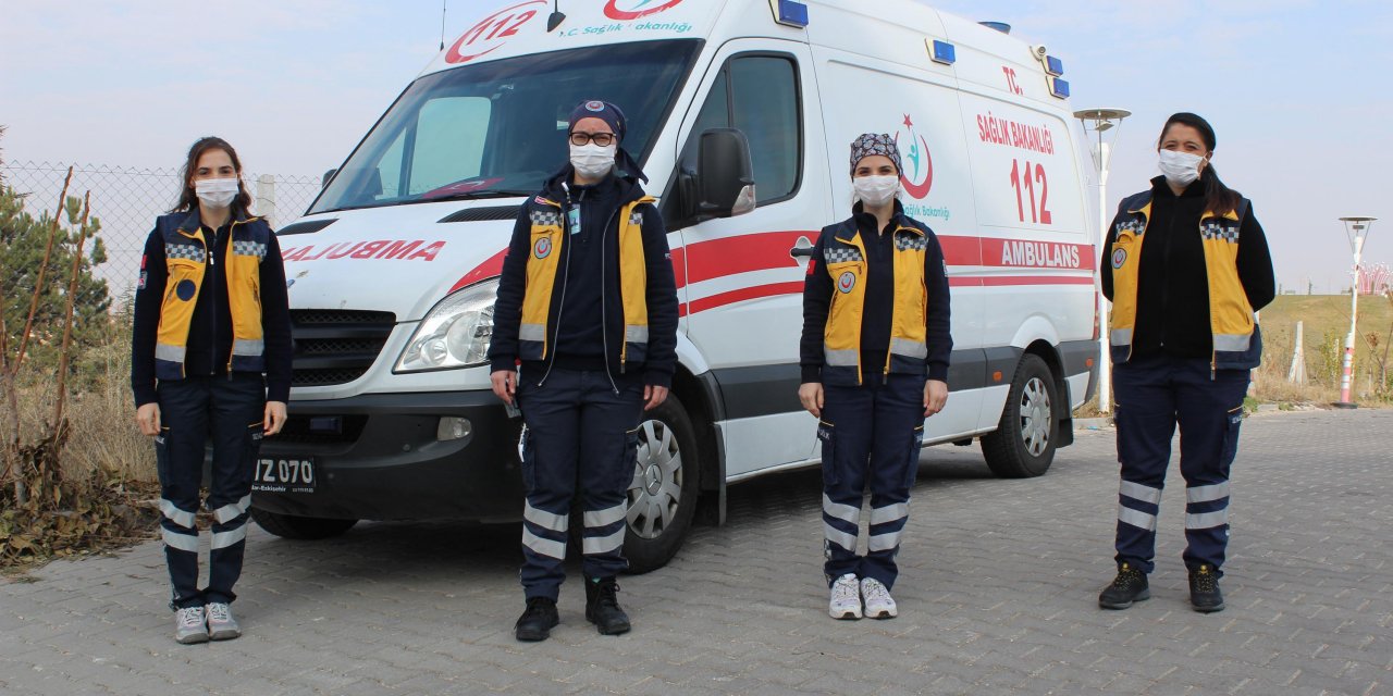 Eskişehir 112'nin bu istasyonları 'anne personele' özel