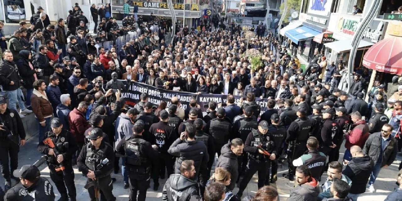 Barolardan kayyım tepkisi: 'Halkın iradesi yok sayılmakta'
