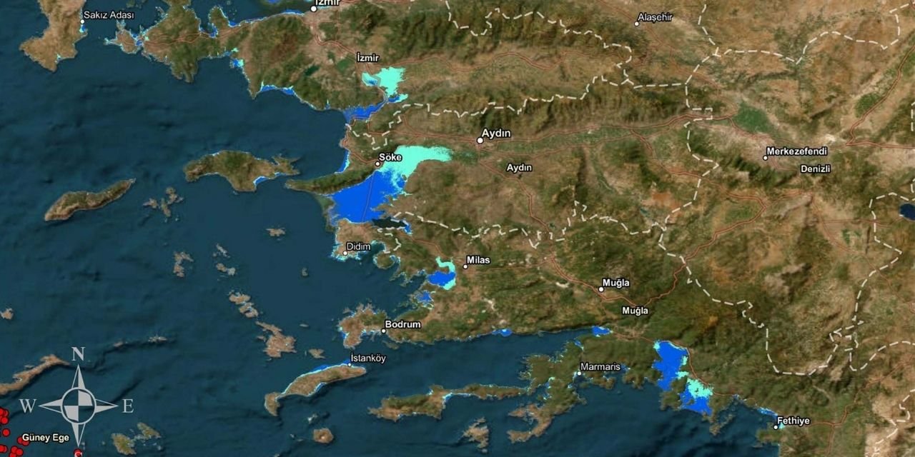 Haritası çıkarıldı: Tsunami olursa iki bölge risk altında