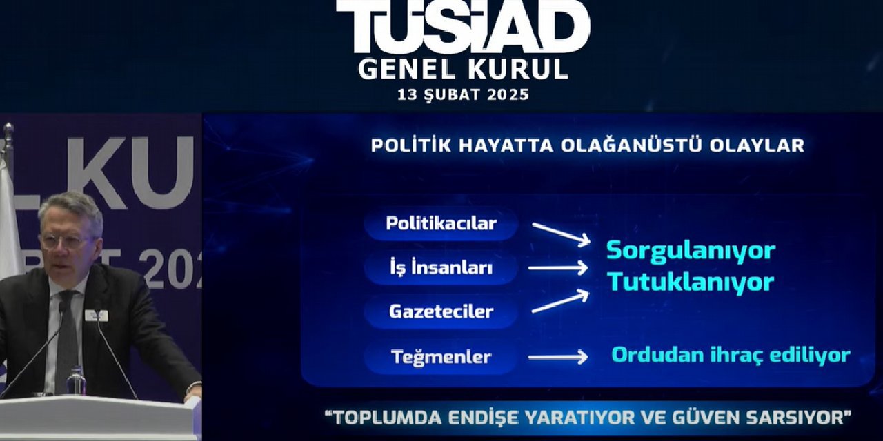 TÜSİAD hedefte: Aras'a destek metni hazırlanıyor
