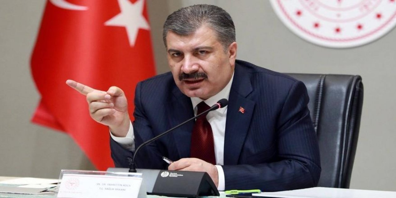 Fahrettin Koca. ''Vaka sayısı 2 ilde yüzde 50, 3 ilde yüzde 100 arttı!'' dedi işte o 5 il!