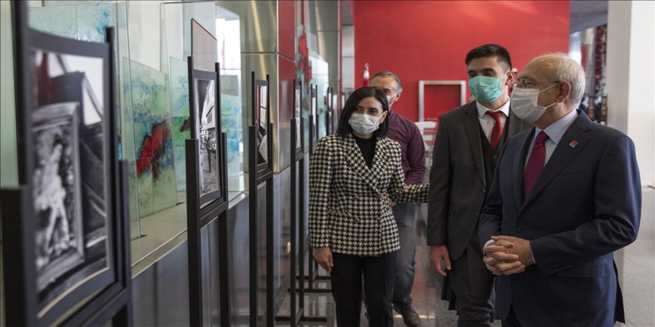 Kılıçdaroğlu, Bedirhan Nazif Arı'nın fotoğraf sergisini gezdi 