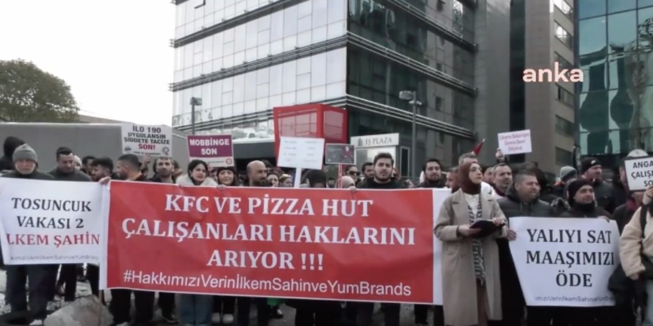 KFC ve Pizza Hut çalışanlarının isyanı sürüyor: Kara kışın ortasında açta, açıkta bırakıldık