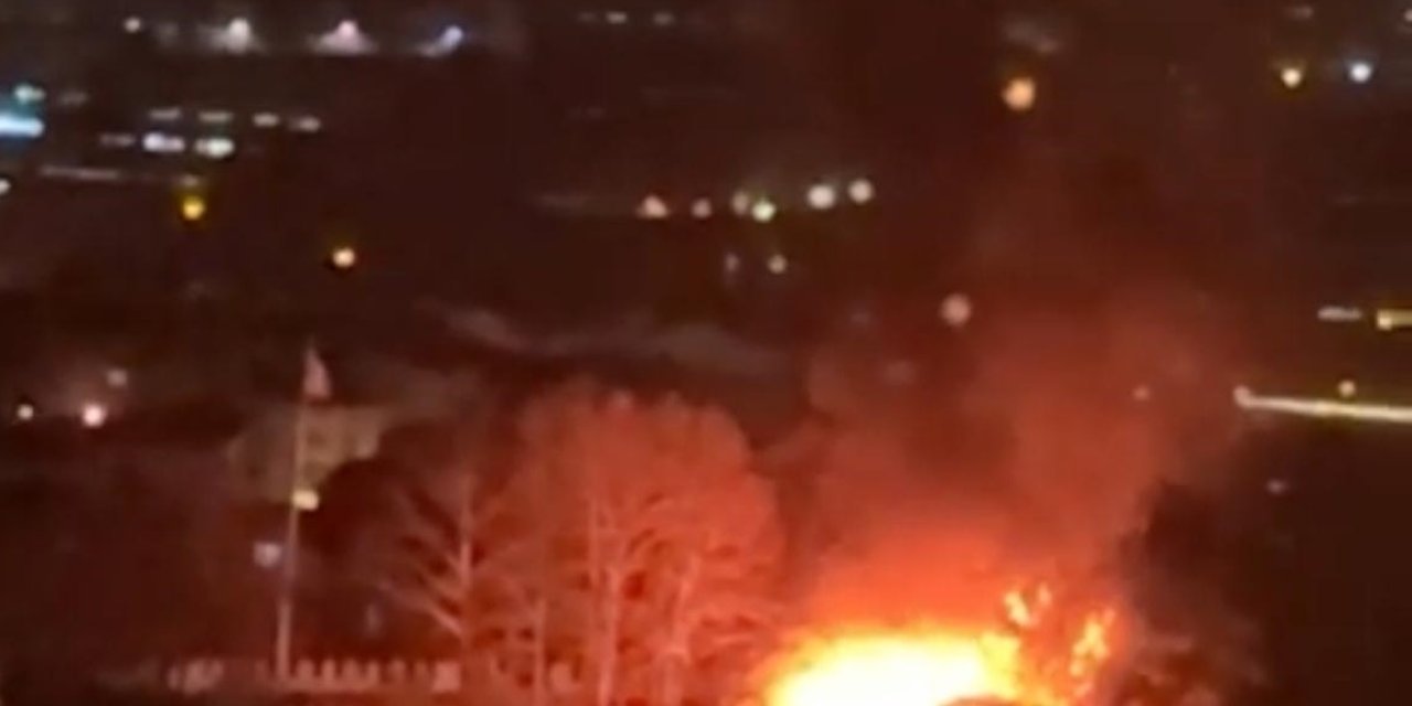 Tarihi Kestel Kalesi'nde yangın çıktı