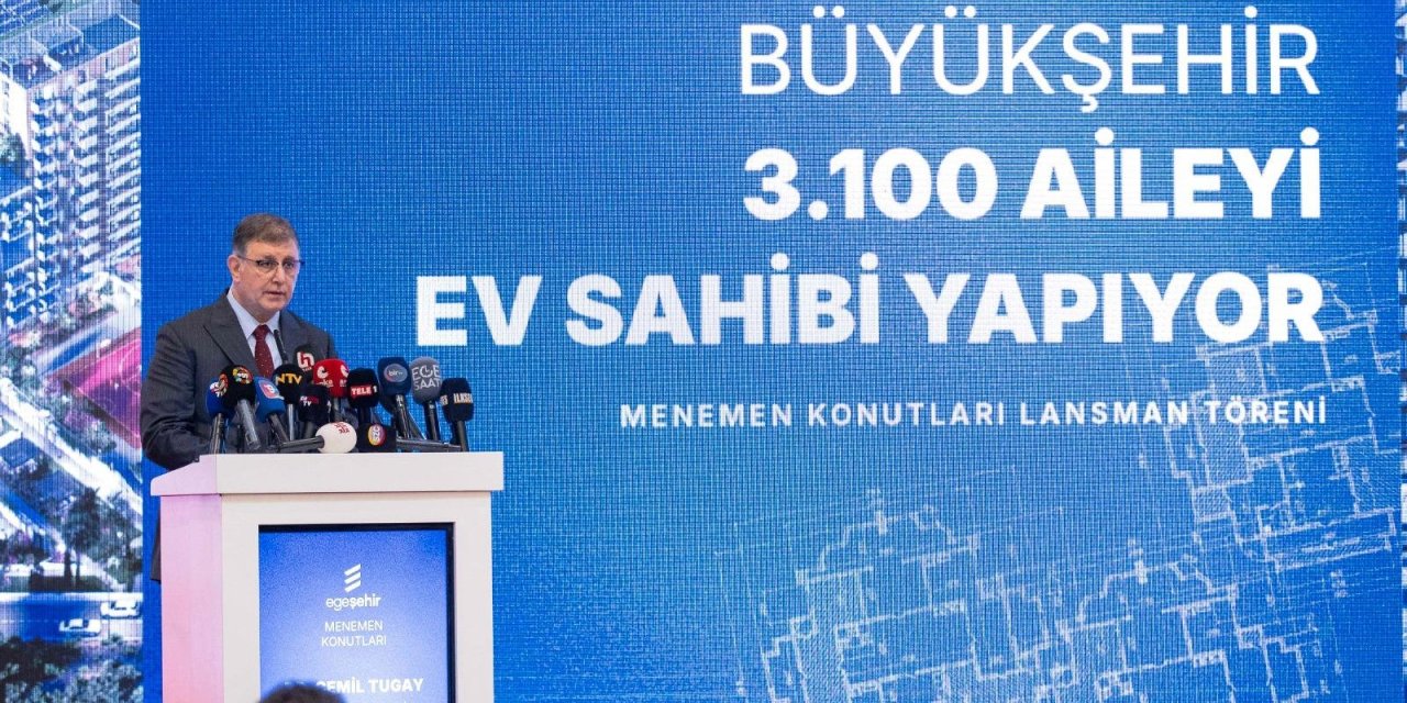 Başkan Tugay'dan dikkat çeken proje: İzmirliler kiradan bile düşük bedelle ev sahibi olacak