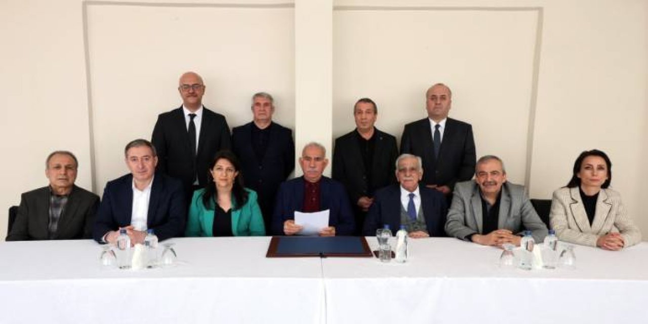Teröristbaşı Öcalan'dan DEM Parti vekillerine mesaj