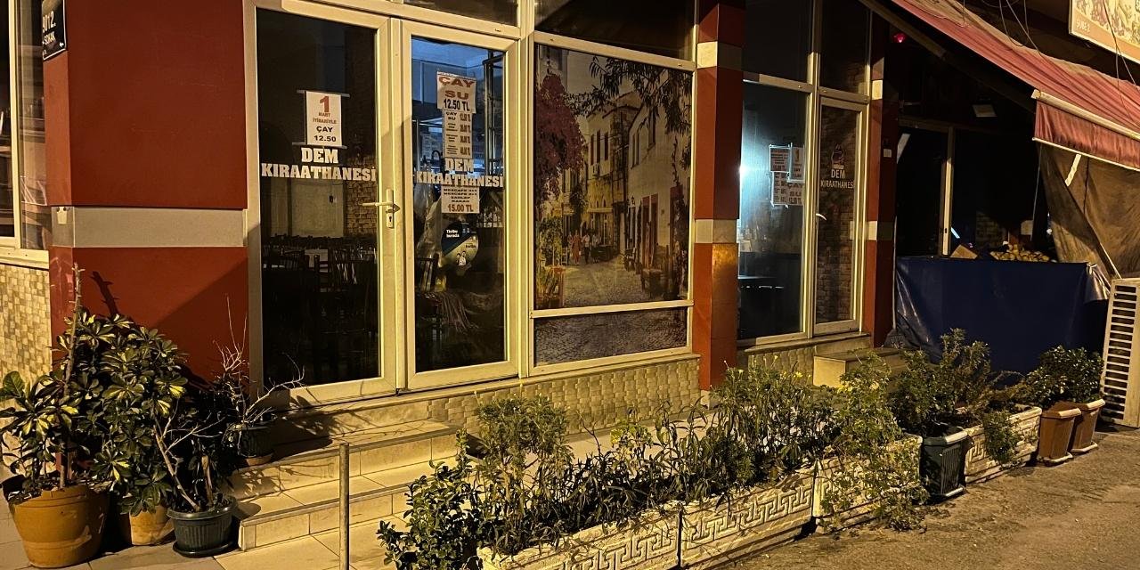 Kahvehane silahlı saldırı: 1 kişi hayatın kaybetti