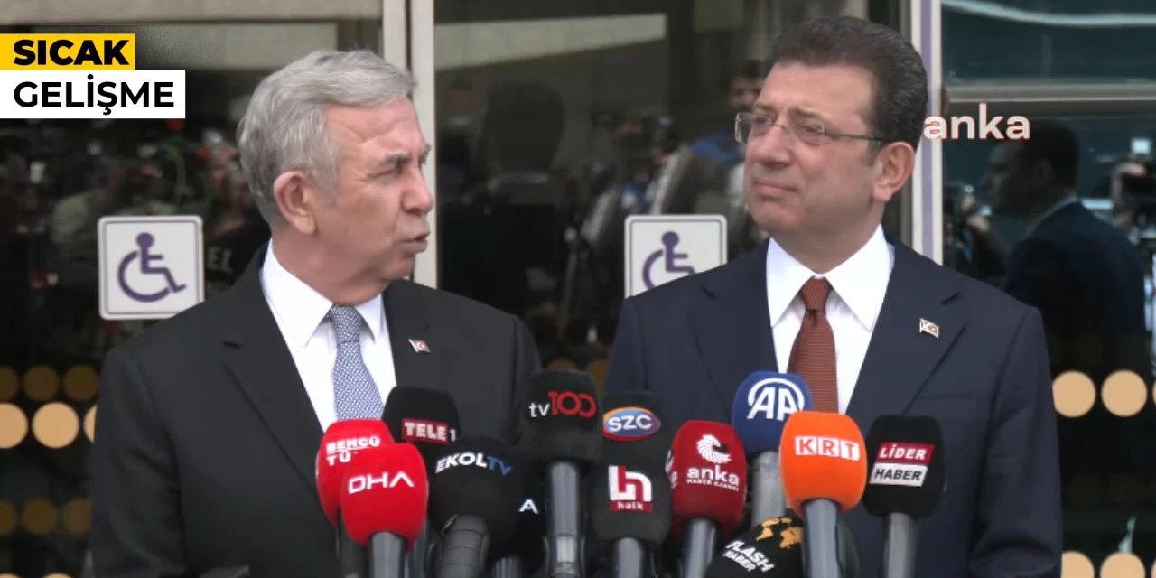 İmamoğlu ve Yavaş'tan ortak açıklama: Aramızı bozamayacaklar