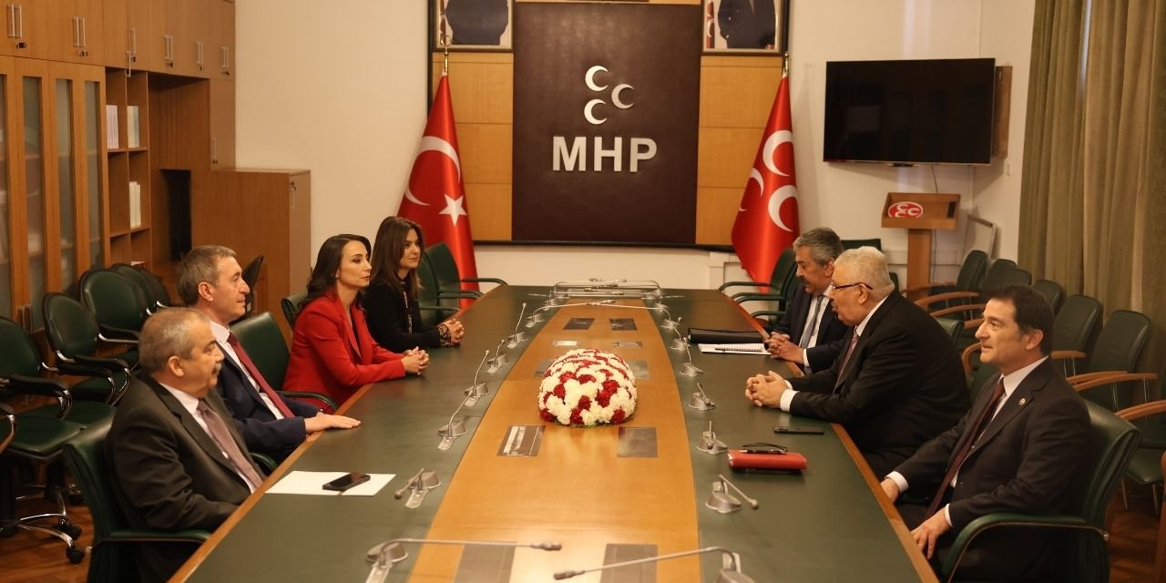 DEM Parti MHP görüşmesi başladı: Bahçeli de yok Ahmet Türk de