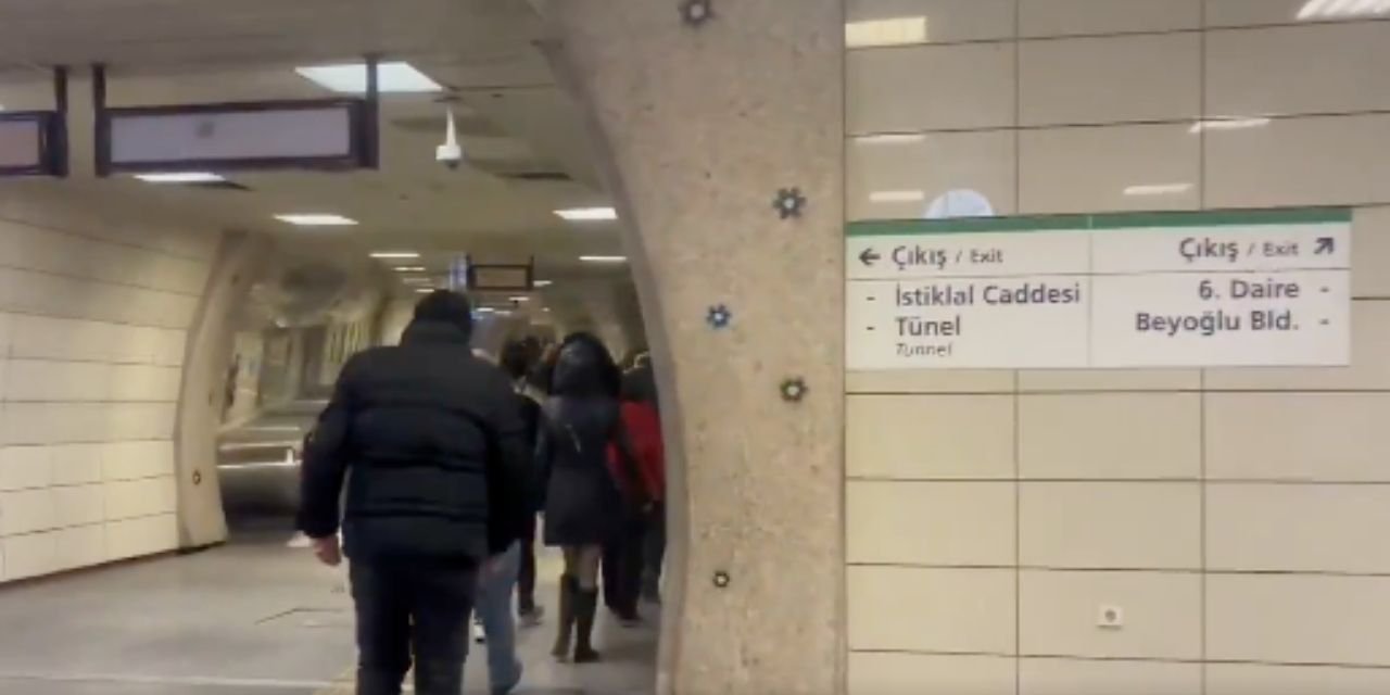 İmamoğlu'nun konuşması İstanbul metrolarında