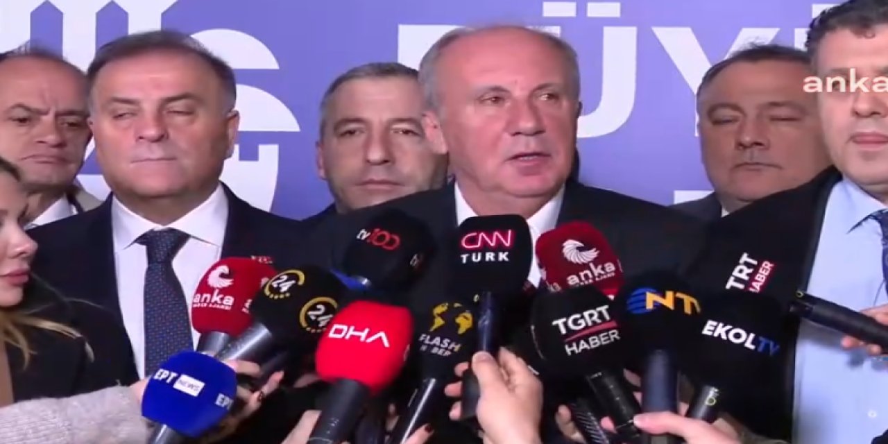Muharrem İnce Saraçhane'den seslendi: Çökme dönemi yaşıyoruz