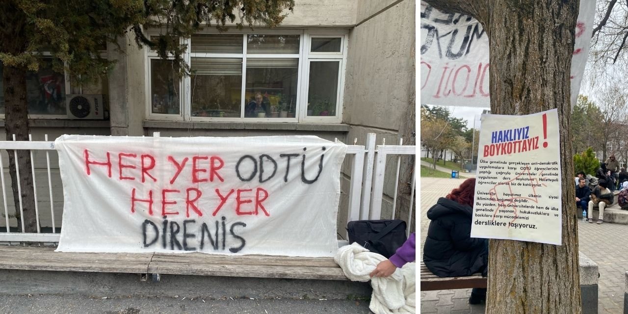 Üniversite öğrencileri boykotta