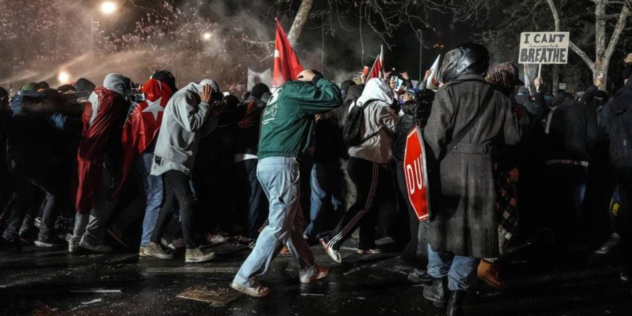 Saraçhane'deki eylemlere katılan 41 kişi gözaltına alındı