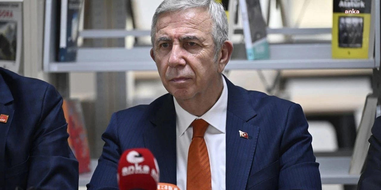 İmamoğlu'nu ziyaret eden Mansur Yavaş'tan cezaevi önünde açıklama