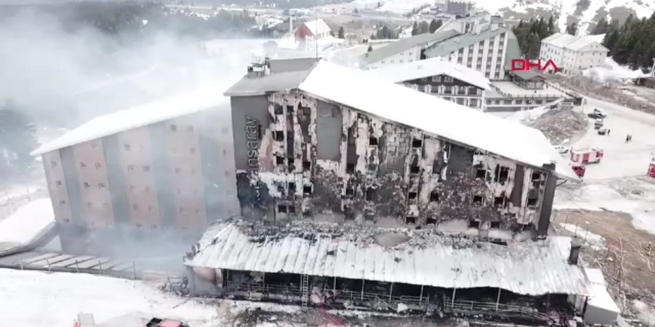 Uludağ'da otel yangını: 2 kişi hayatını kaybetti