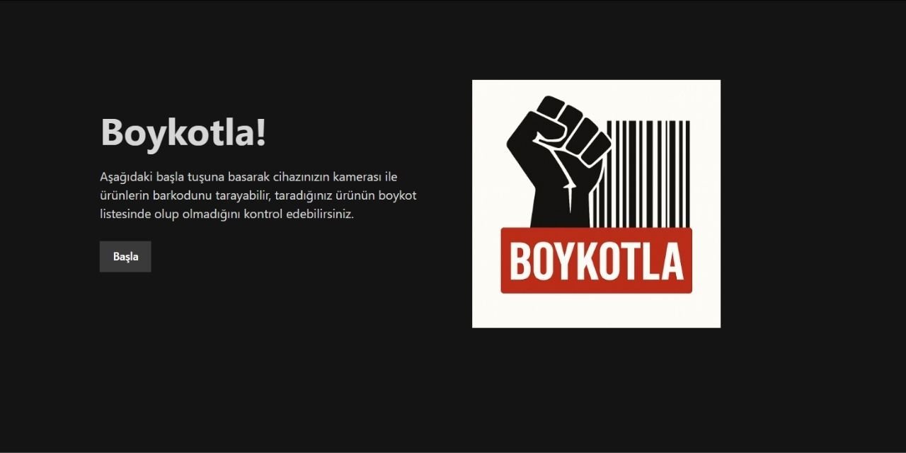 Boykot hareketi yayılıyor: Boykotlu ürünler için uygulama geliştirildi