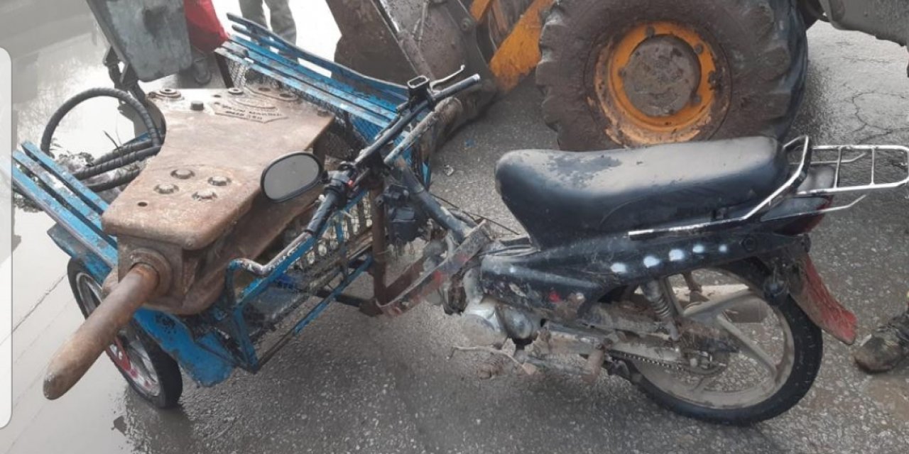 İnşaat sahasından hırsızlık yaparken yakalandılar