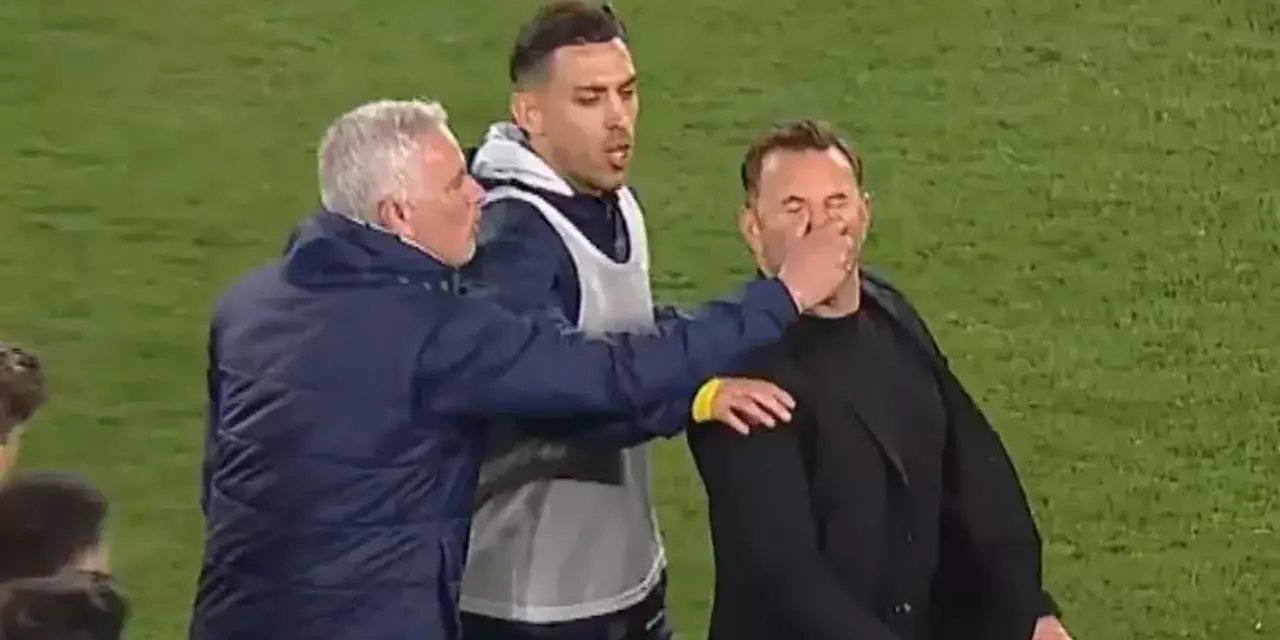 Derbi bitti, tansiyon yükseldi: Mourinho Okan Buruk'un burnunu sıktı
