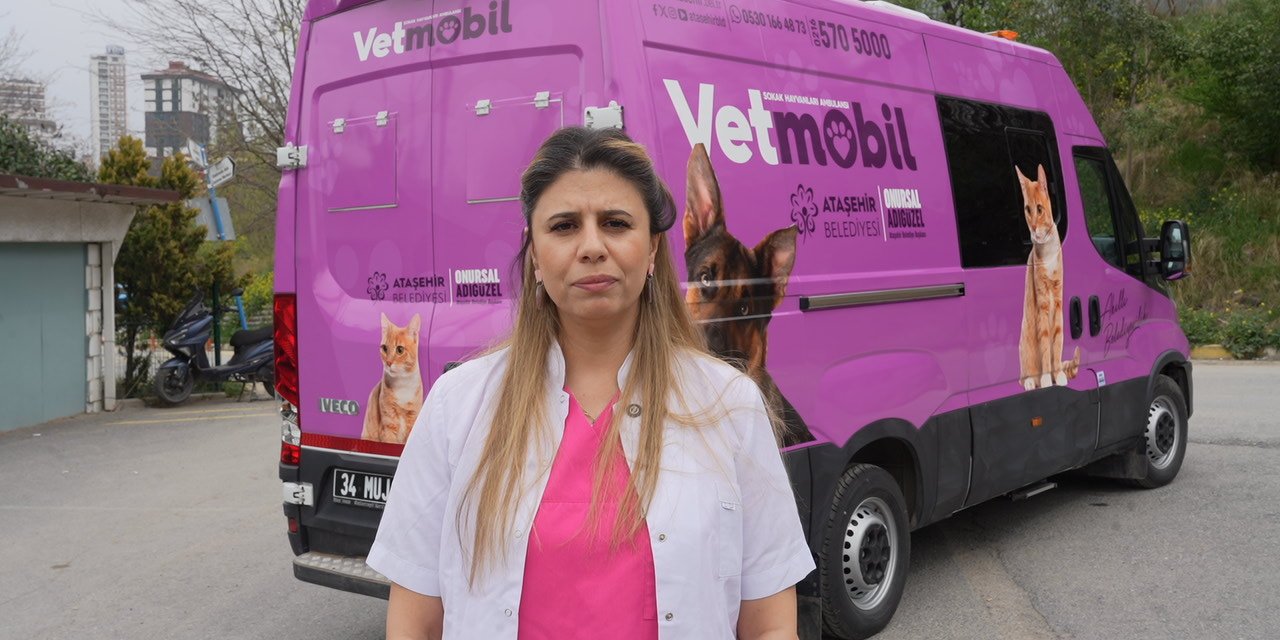 Ataşehir Belediyesi, Yeni Hayvan Ambulansı “Vetmobil”i Hizmete Sunuyor