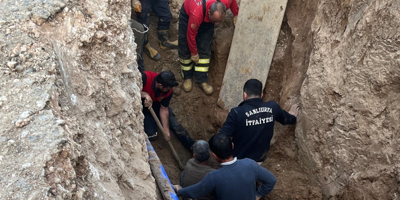 Şanlıurfa'da kanalizasyon çalışmasında göçük: 3 işçi yaşamını yitirdi