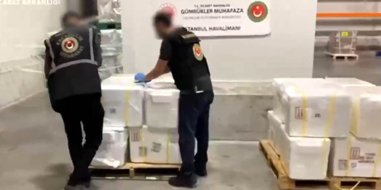 İstanbul Havalimanı'nda 455 kilo kokain ele geçirildi