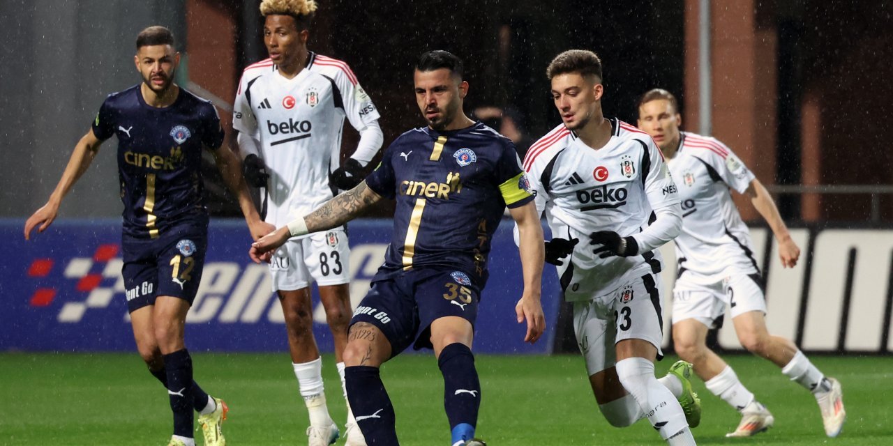 Beşiktaş, deplasmanda Kasımpaşa ile berabere kaldı