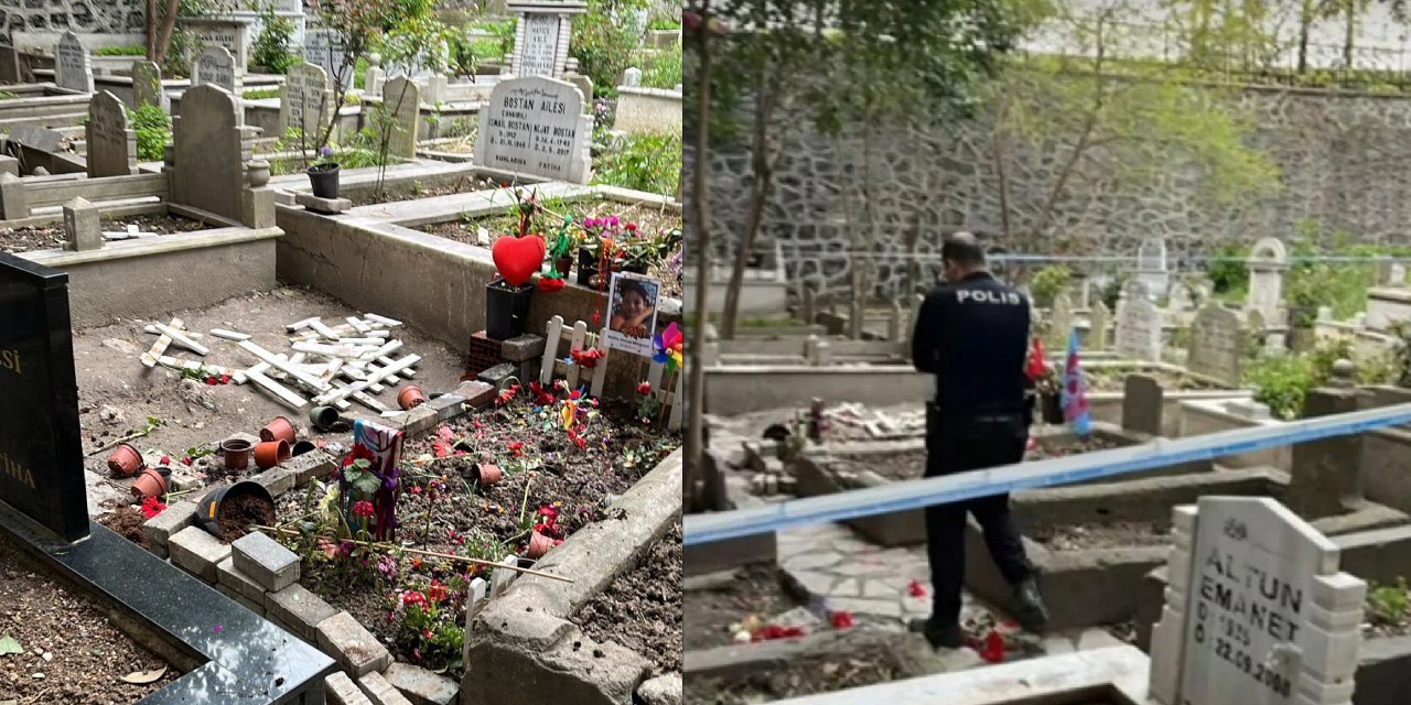 Mattia Ahmet Minguzzi'nin mezar taşlarını parçaladılar