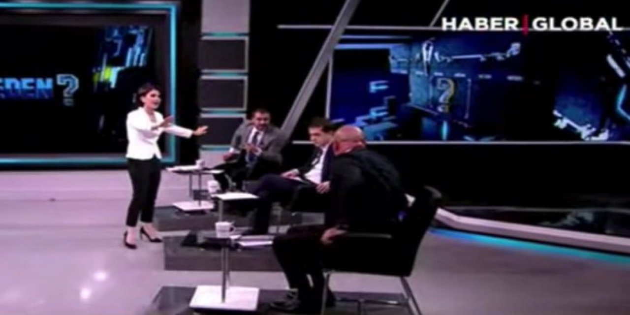 Canlı yayında büyük gerginlik! Moderatör çıldırdı... Aksünger yayını terk etti.... İşte o anlar!