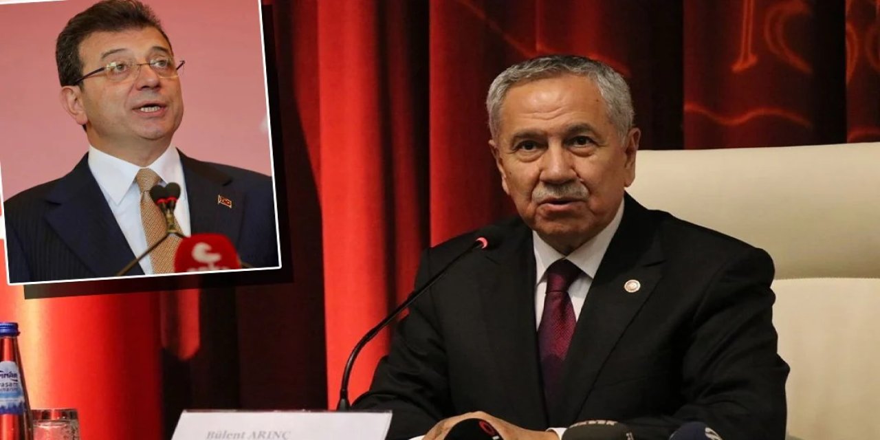 Bülent Arınç: İmamoğlu tutuksuz yargılanmalıydı! Kumpas düşüncesi haksız sayılmaz