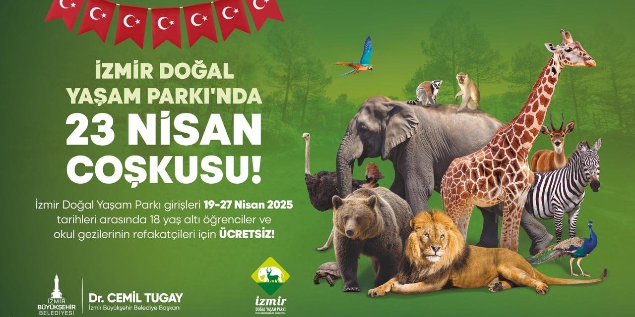 İzmir Büyükşehir Belediyesi’nden çocuklara 23 Nisan hediyesi