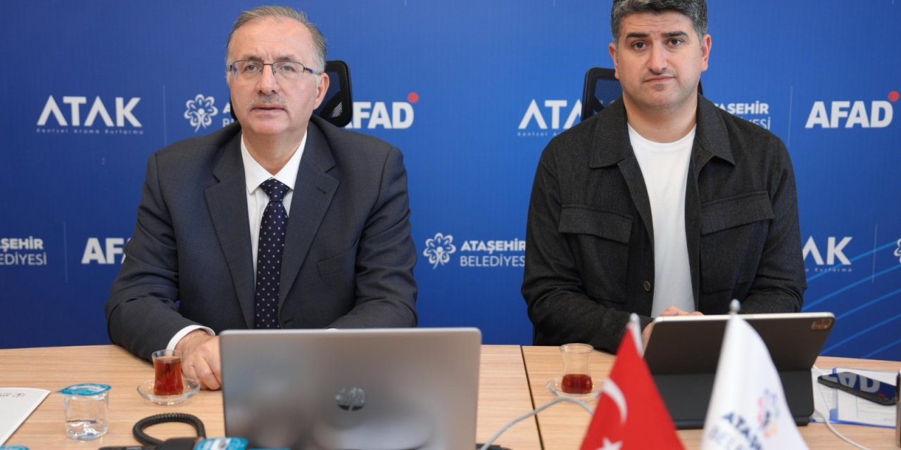 Deprem Sonrası Ataşehir’de Kriz Masası Kuruldu