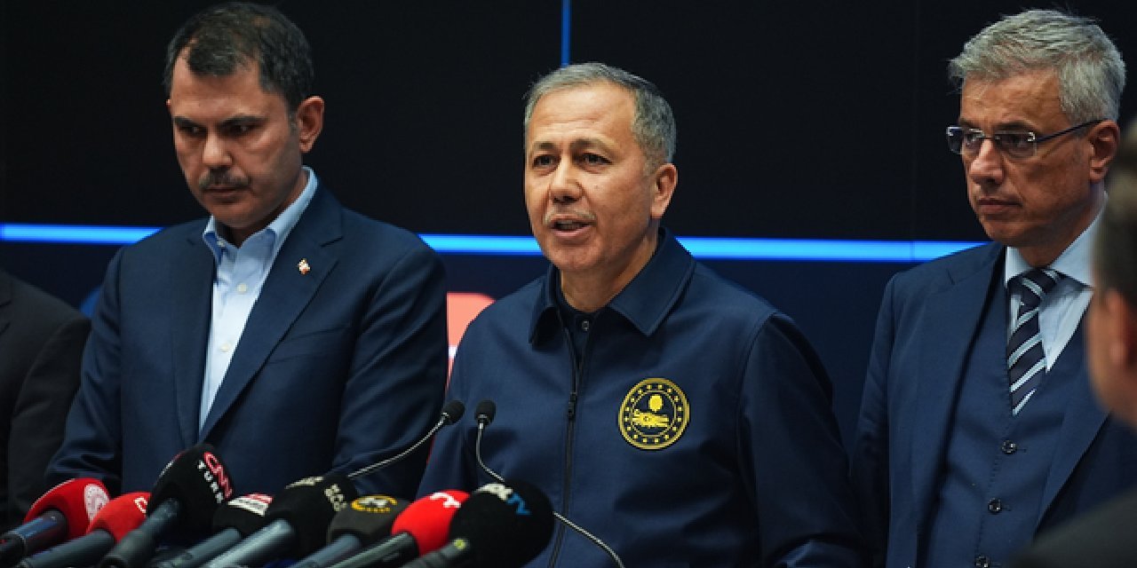 Bakan Yerlikaya: Son 12 saatte 4'ün üzerinde deprem meydana gelmedi