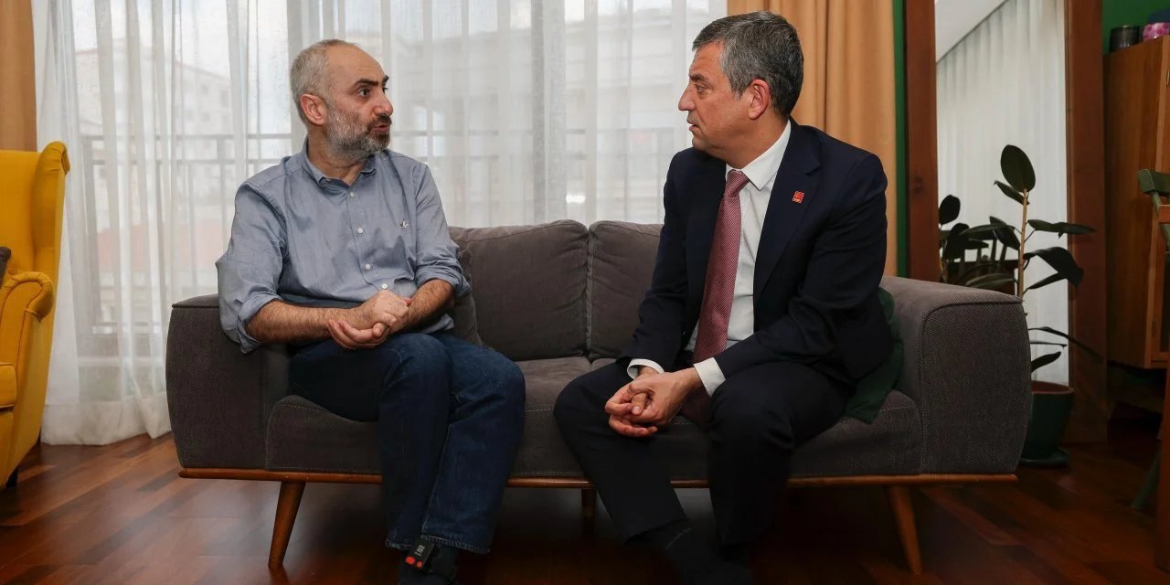 Özgür Özel'den ev hapsindeki İsmail Saymaz'a ziyaret
