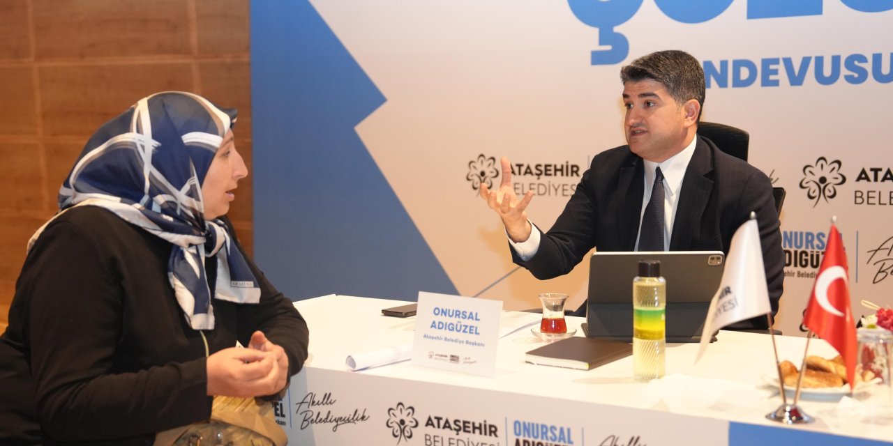 Ataşehir'de Randevusuz Halk Buluşmalarının Üçüncüsü Gerçekleşti