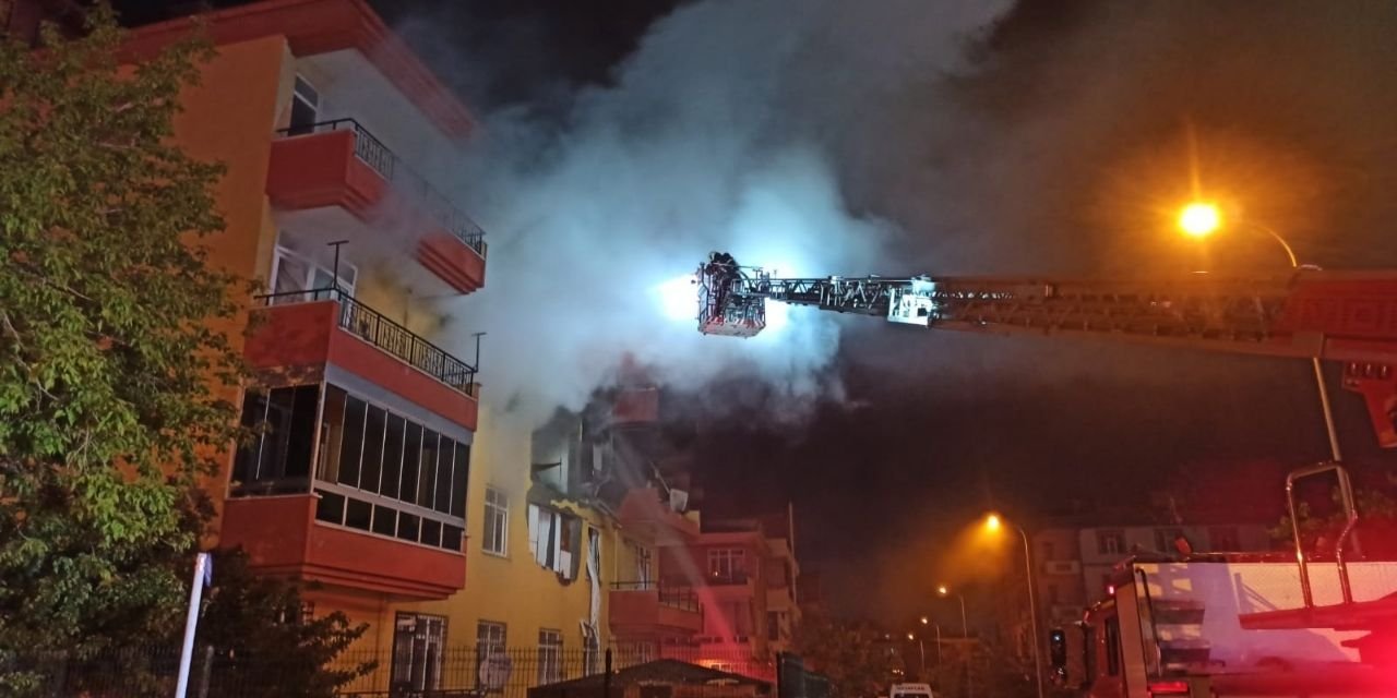 Konya'da doğal gaz patlaması: 1'i ağır, 12 yaralı