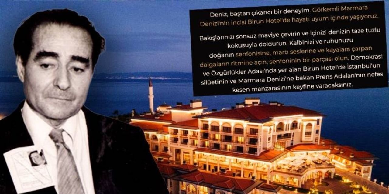 Asılarak idam edilen 3 siyasetçinin yargılandığı Yassıada'daki otel ilanı: 'Nefes kesen manzara'