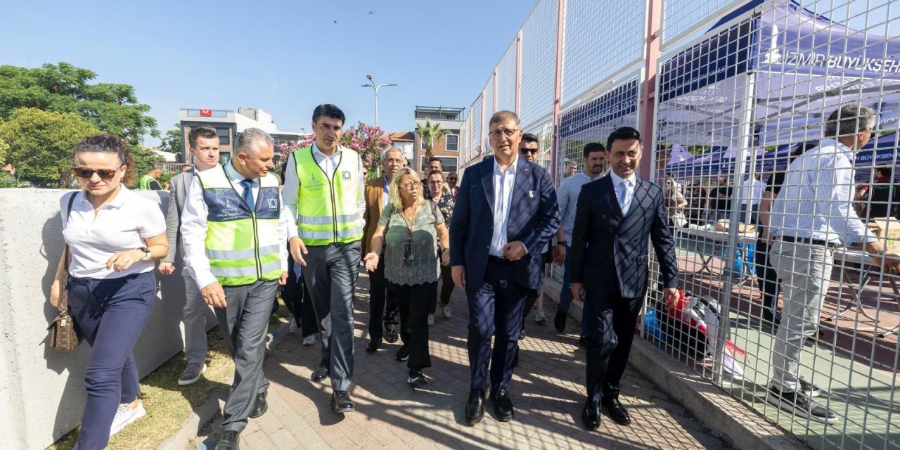 Başkan Tugay: Bu dönem altyapı problemlerini çözüme kavuşturacağız