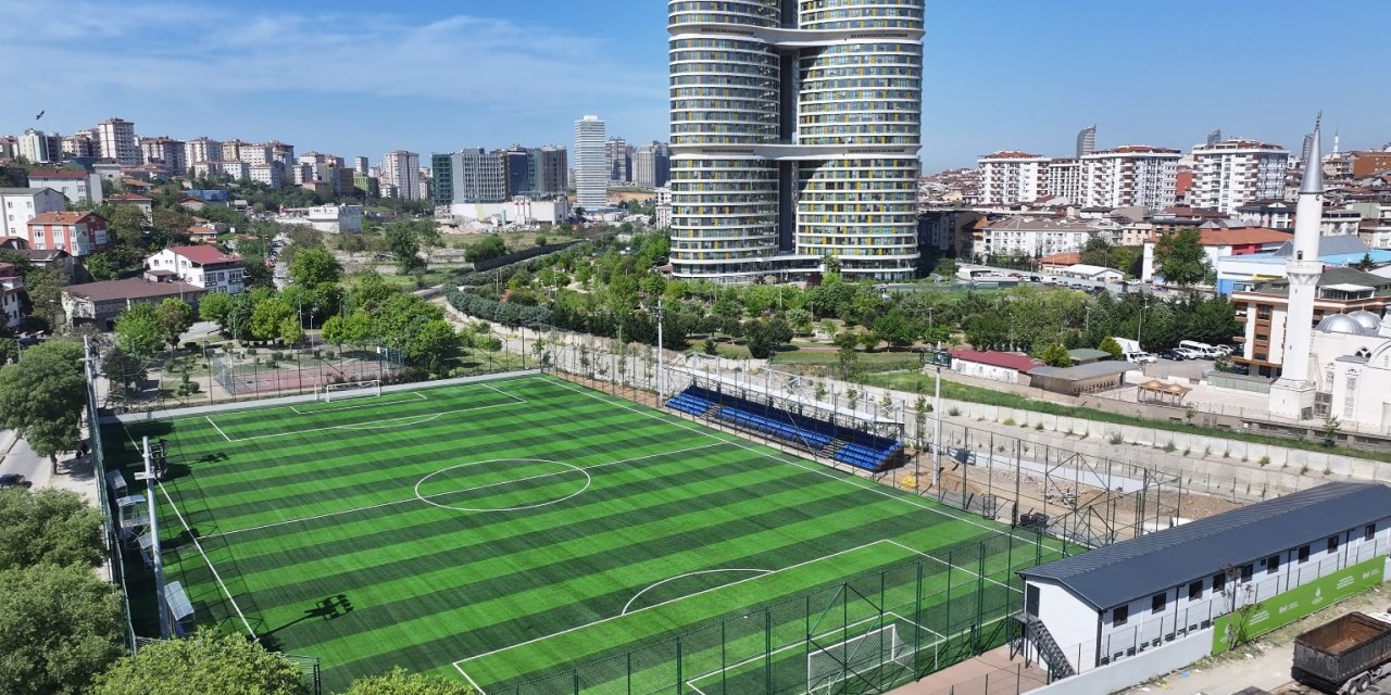 Yenisahra Stadı Yenilendi, Ataşehir’de Spor Altyapısı Güçlendi