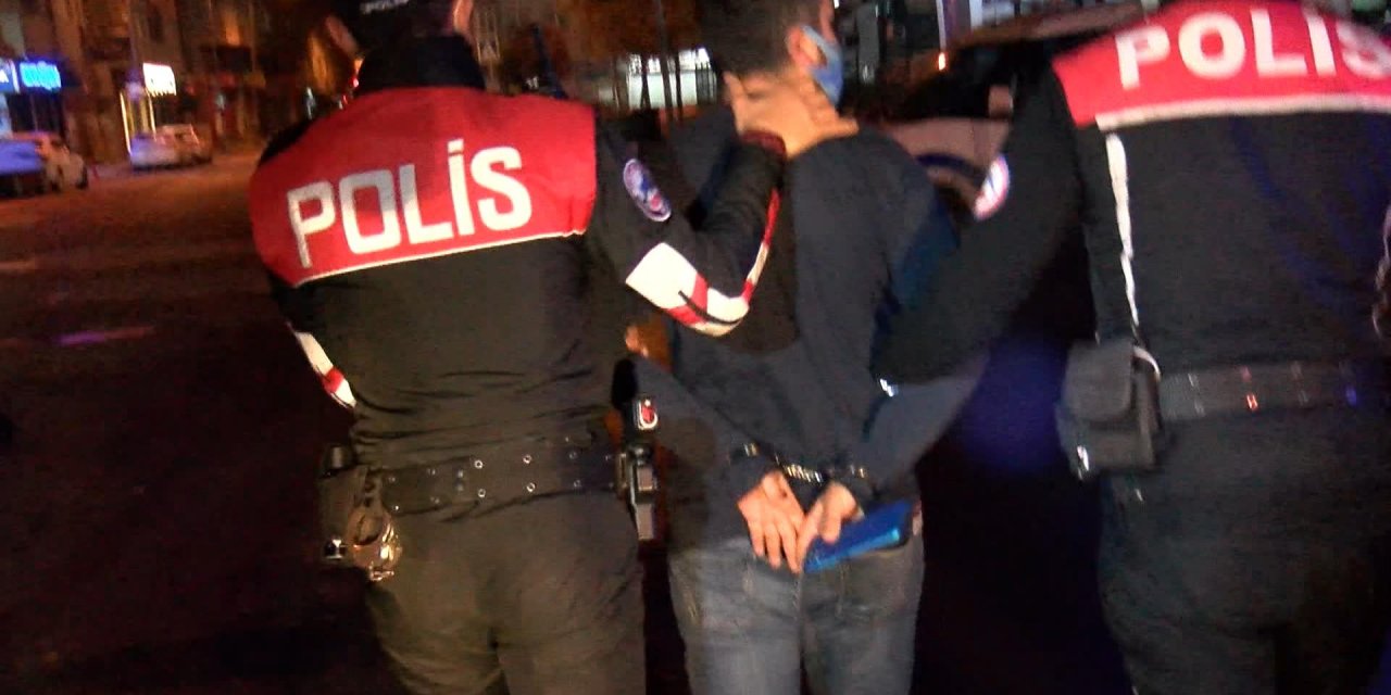 Avcılar'da sokağa çıkma kısıtlaması denetimi : Bir kişi gözaltına alındı 