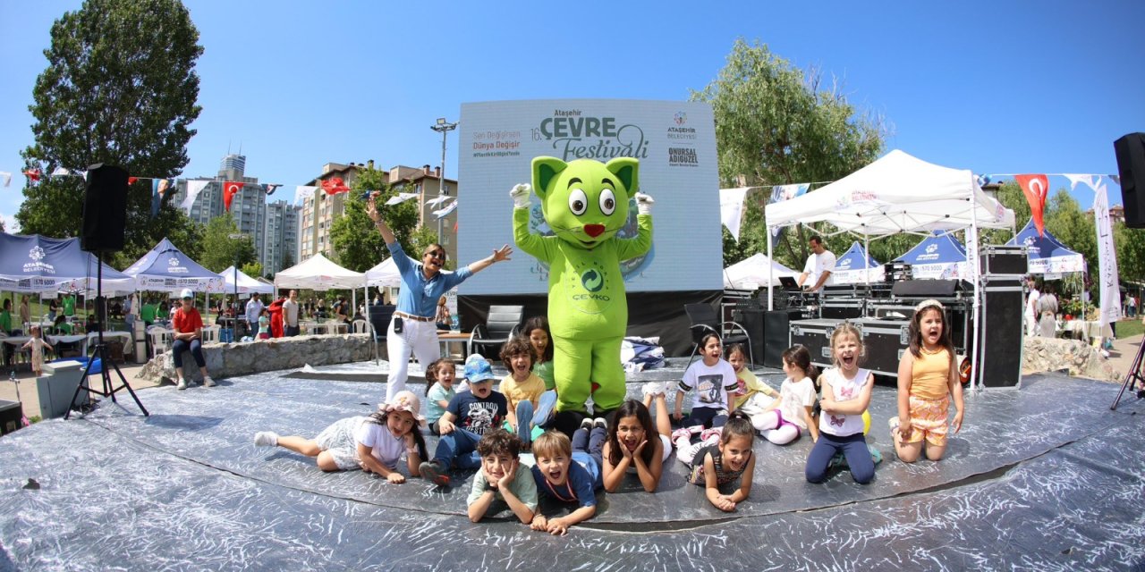 Ataşehir’de Doğaseverleri Buluşturan Çevre Festivali: Çevre Bilinci Etkinliklerle Güçlendi
