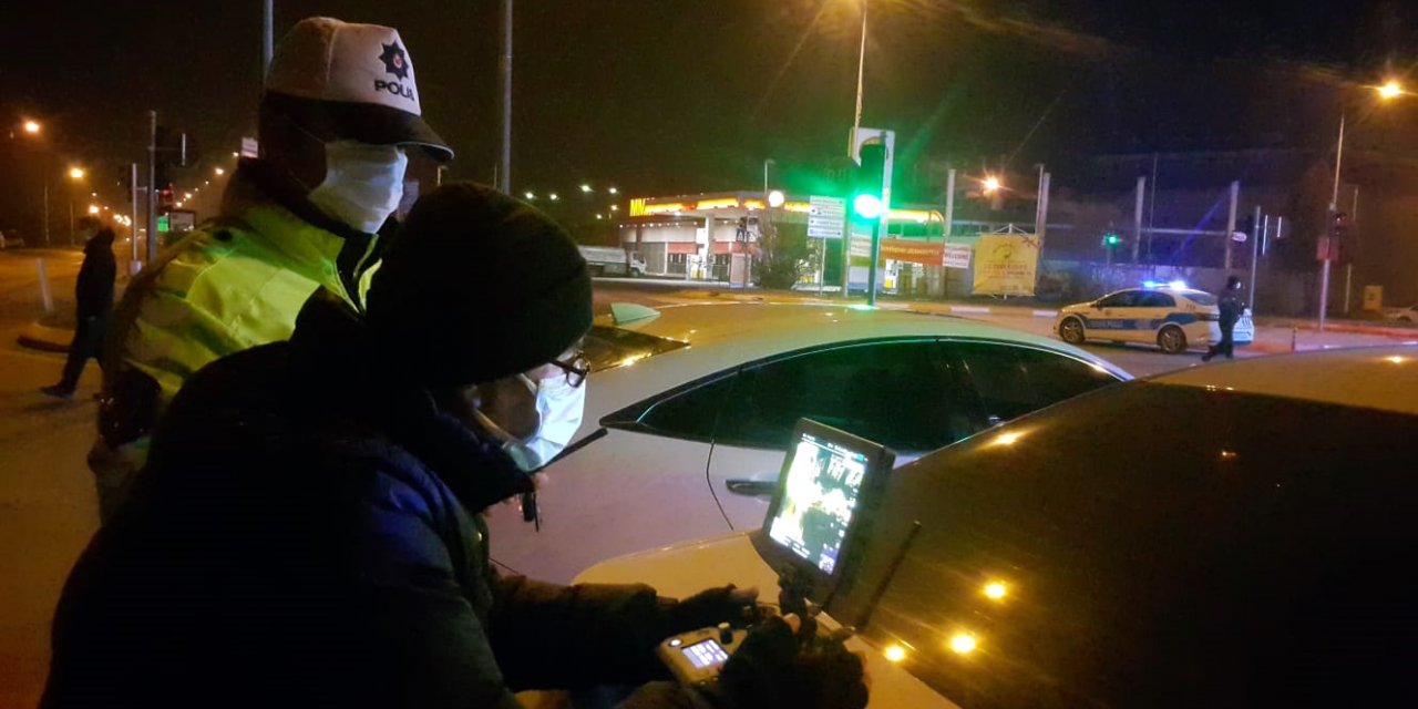 Edirne'de polis uygulamasından kaçan sürücü, 'drone' sayesinde yakalandı