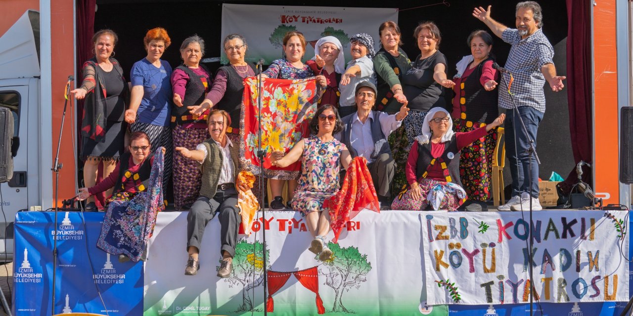 İzmir Büyükşehir Belediyesi'nden kırsala sanat köprüsü: Köy Tiyatroları